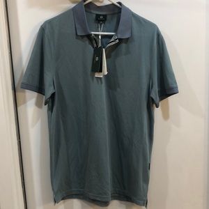 NEW AG Adriano Goldschmied Green Label Polo Golf Shirt